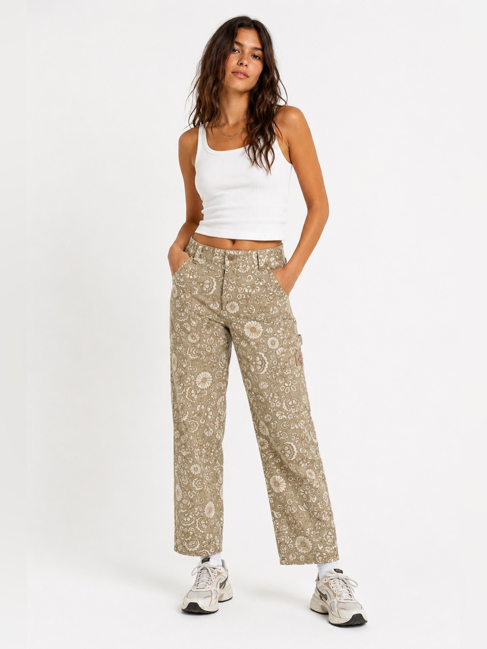 Dickies x Urban Outfitters Floral Carpenter Pants Size 30 NWT